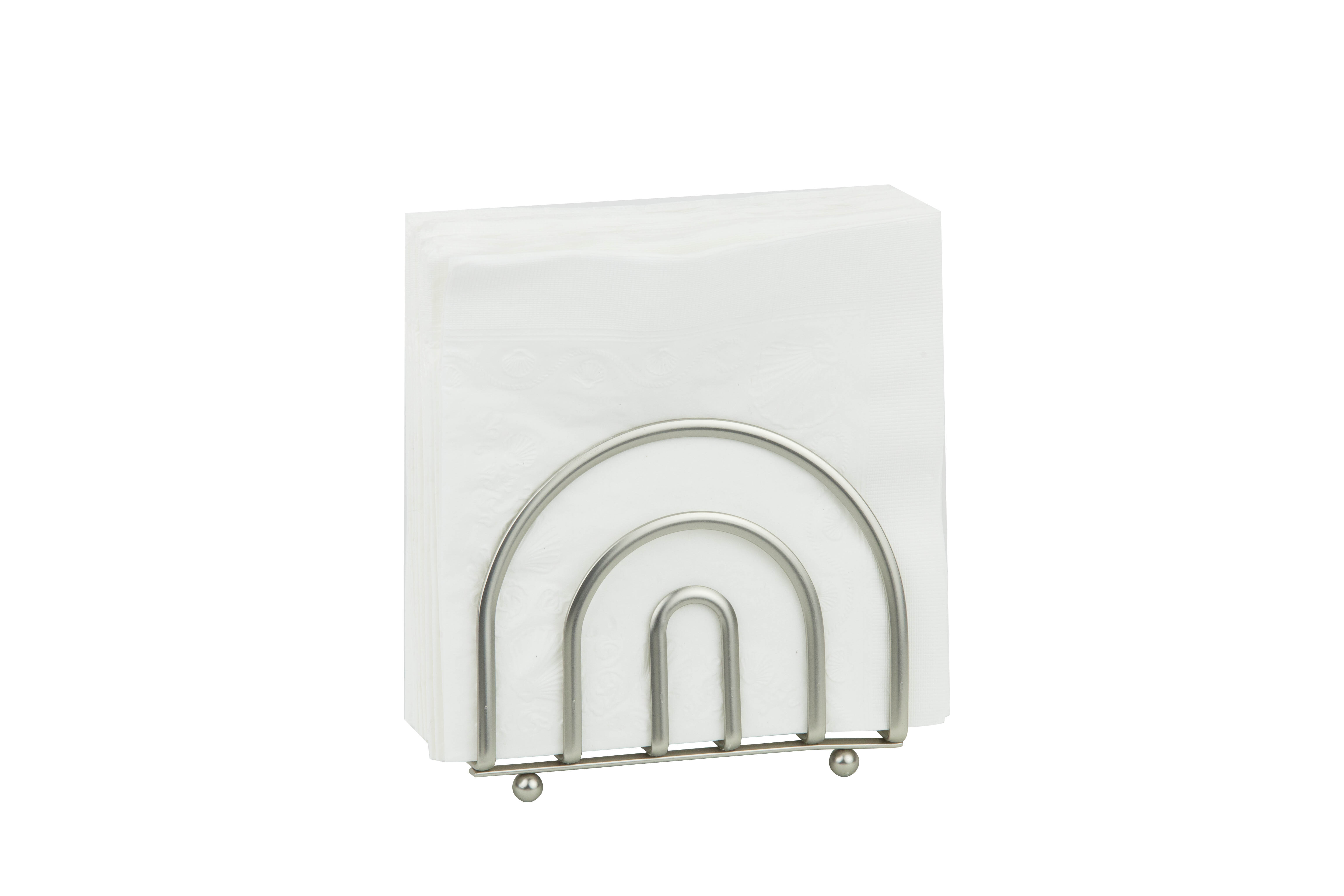 Prep & Savour Metal Standing Napkin Holder