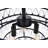 Stiner 3-Light Crystal Tiered Flush Mount-57281646-115952319