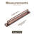 Rectangular Pull With Perforated Border For Cabinets-116268922-116745595