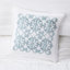 Ensemble de courtepointe réversible à volants avec bordures 4 pièces - Coussin décoratif blanc glamour