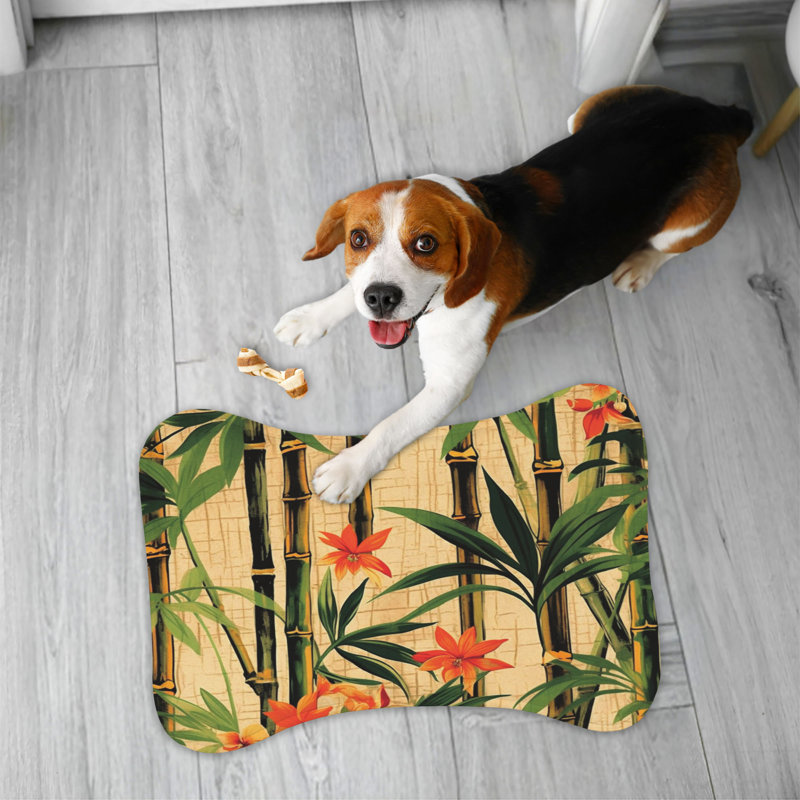 Classic Hawaiian - Bone Shape Feeding Mat