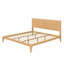 Lit plateforme en bois de bambou-1281247242