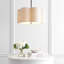 Luminaire tambour suspendu en métal 4 lumières réglable Moats