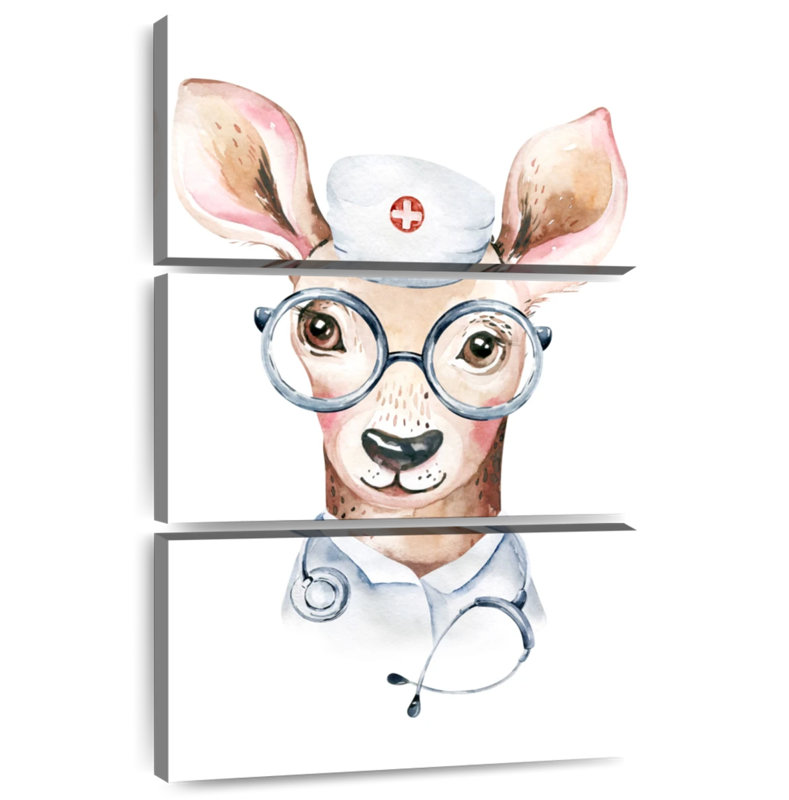 Ketti Doctor Deer, 32" H x 20" W