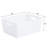 Wham Studio Basket 2.01 Rectangular Pack of 5 Ice White