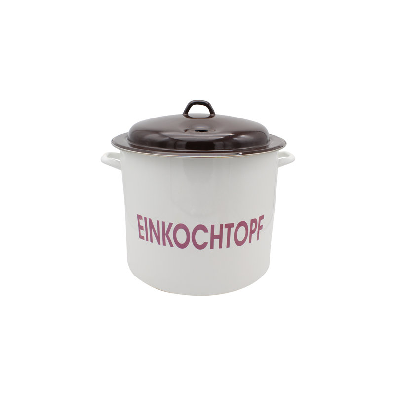 Karl Kruger 14L Enamelware Standard Pot