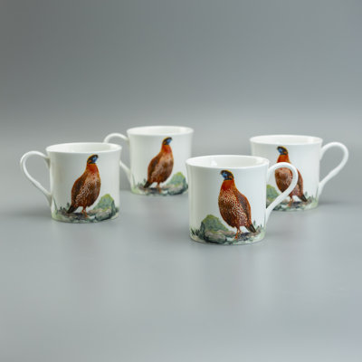 Grande tasse à café Golden Pheasant
