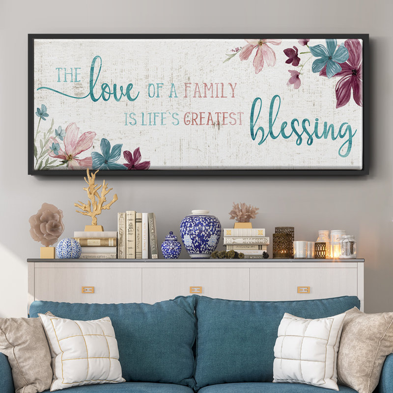 Life's Greatest- Framed Canvas
