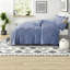 Luxurious Velvet Bedding Set, Hypoallergenic Comforter With Pillow, King/cal King
