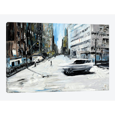 « running car », reproduction d’impression sur toile