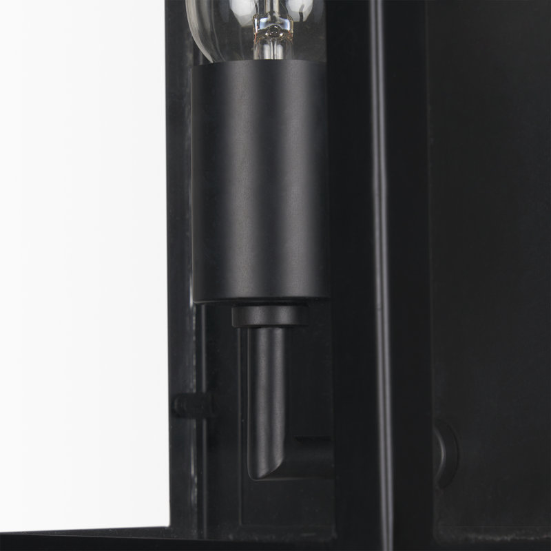 Ackerin Wall Scone, Matte Black