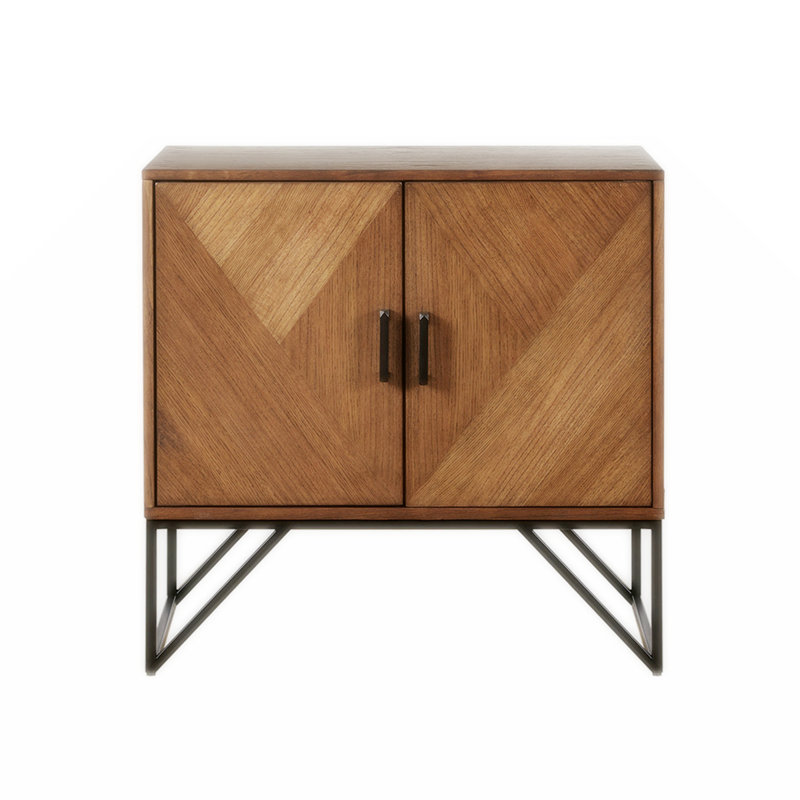 Accent Cabinet 4 Door Wooden Cabinet Sideboard Buffet Server Cabinet