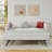 Upholstered Daybed Trundle Sofa Bed Vertical Stripes-871284234-871284228