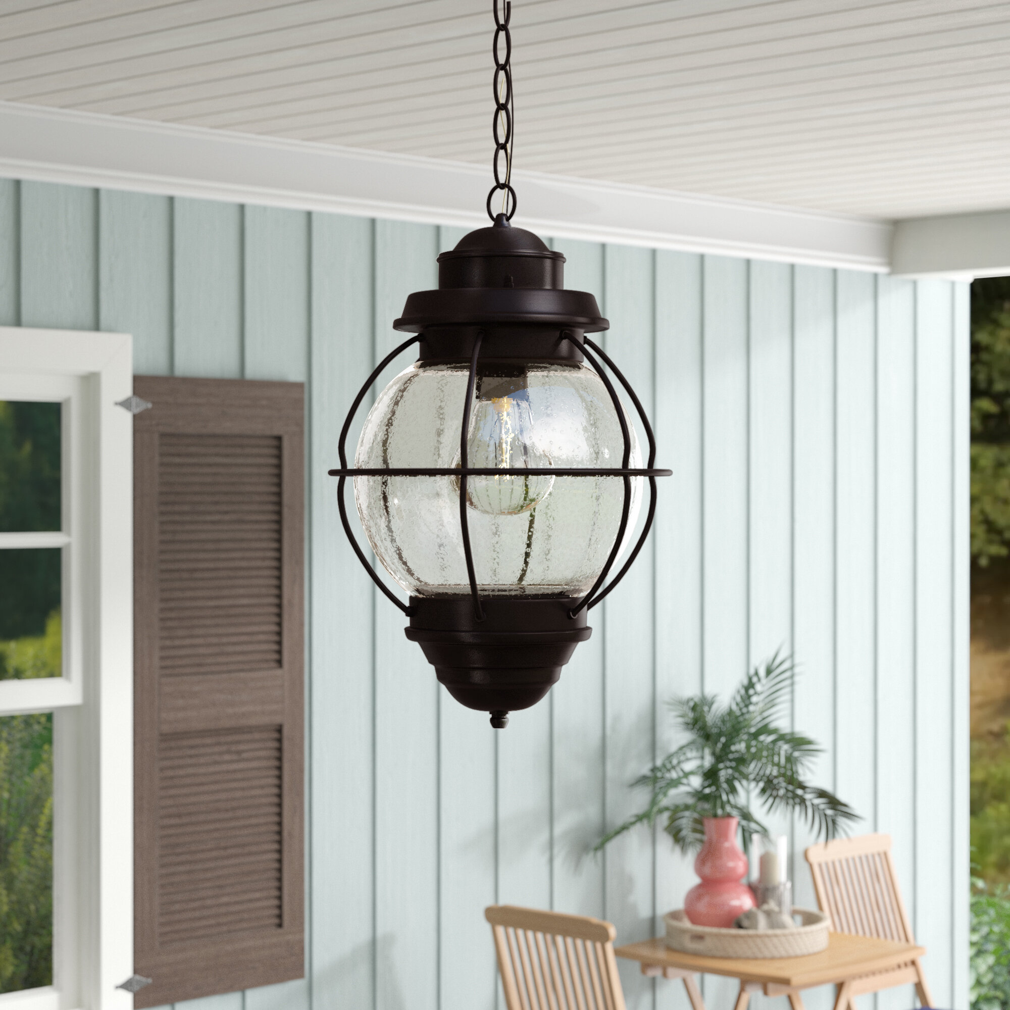 Sand & Stable Malia Outdoor Hanging Lantern & Reviews