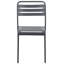 Stackable Outdoor Patio Dining Side Chair-429593810