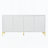 Radiant 60" Sideboard Buffet Cabinet With 4-Doors-1906945226