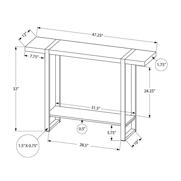 Dimensions du produit
