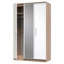 Fully Assembled Emrynn Contrast 2 Door Wardrobe-804471984