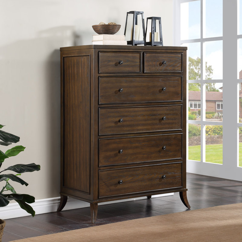 Elfa 40.5'' W 6 - Drawer Dresser