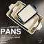 E Cairns 4 Piece Non-Stick Ceramic Bakeware Set