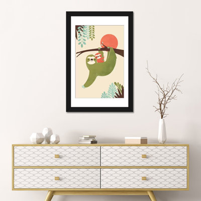 «Mama Sloth», impression sur toile