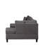 Canapé modulaire inclinable moderne en bois-1248294127