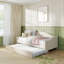 Charlotte Twin Day Bed with Trundle, Linen White-1819513441