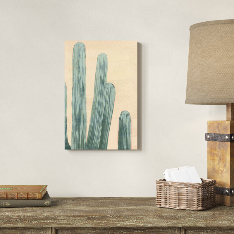Cactus poussiéreux II de l'UA CH, H 18 po x l 12 po x P 1,25 po