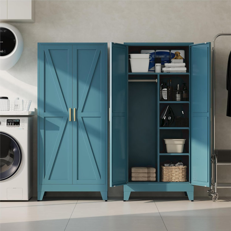 bureau, Bleu