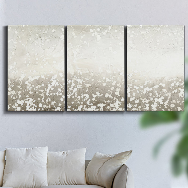 " Exploring III " 3 - Pieces, 27" H x 54" W x 2" D