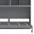 Twin Horizontal Murphy Bed With Storage Cabinet, LED Light And Charging Station,Wood Folding Murphy Wall Bed Cabinet With Bookcase And Shelves-114313745