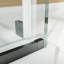 Cabine de douche rectangulaire coulissante sans cadre de l 48 po x P 34 po x H 72 po avec verre trempé transparent 5/16 po-114629855