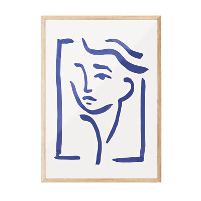 Peinture décorative encadrée