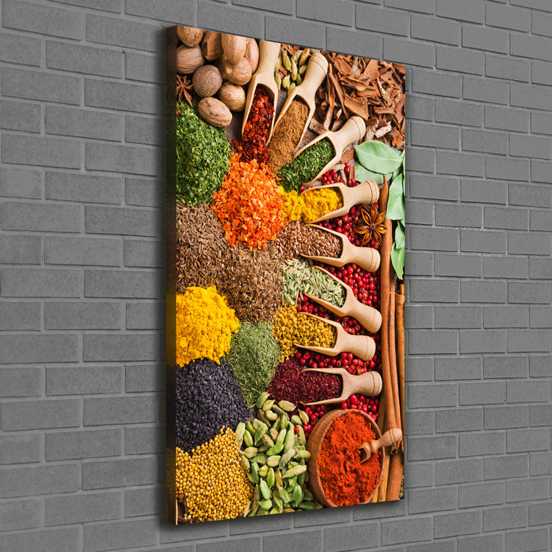 Cartersville Spices - Wrapped Canvas Print