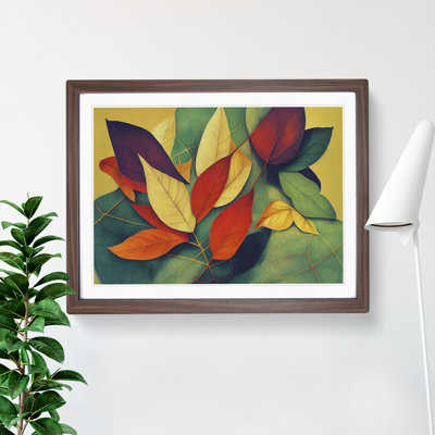 Gentle Leaf - Picture Frame Print