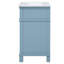 Armoire de salle de bain 24 po avec portes à fermeture douce et tablette réglable, meuble-lavabo avec lavabo en céramique-109960548