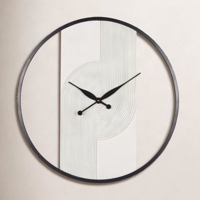 Glass Wall Clock