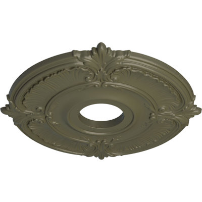Médaillon de plafond H 18 po x l 18 po x P 0,625 po Attica