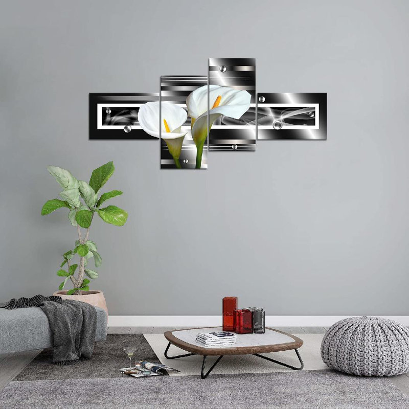 Traditional Plants & Flowers Wall Decor on Canvas