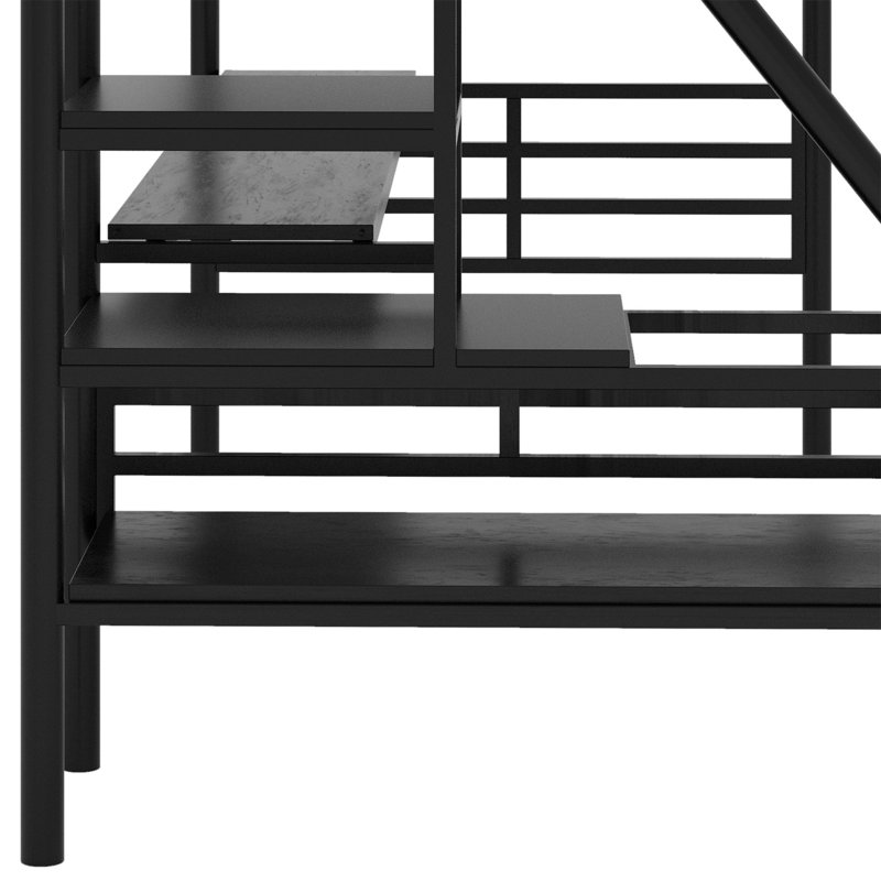 Bachand Twin Steel Loft Bed by Isabelle and Max