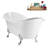 71" Streamline Clawfoot Tub,Tray,Drain and Clawfeet-101628944-102360909