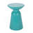 Serenita Outdoor Iron Side Tables With Flared Design, Set Of 2, For Modern And Durable Outdoor Use-755823448