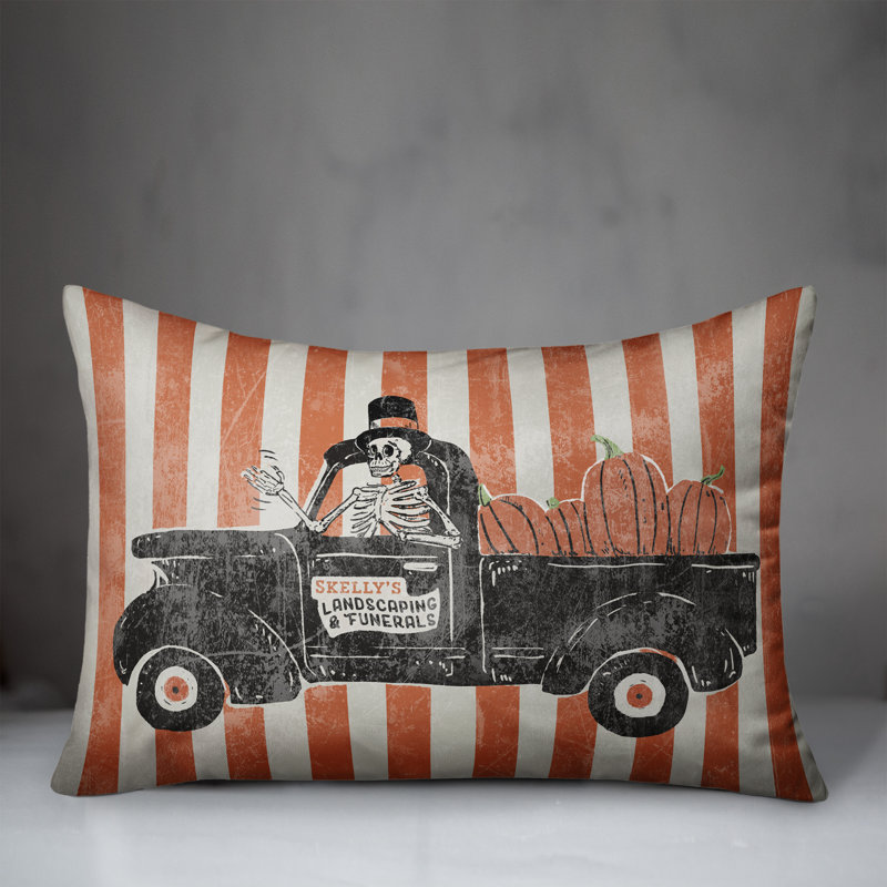  Coussin lombaire à rayures Skellys