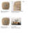 Rue 16" Upholstered Pouf