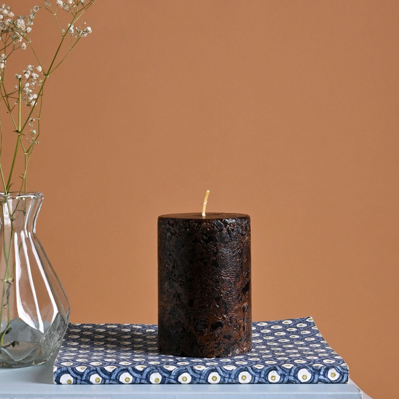 Musk Scented Pillar Candle, 10cm x 7cm Pillar