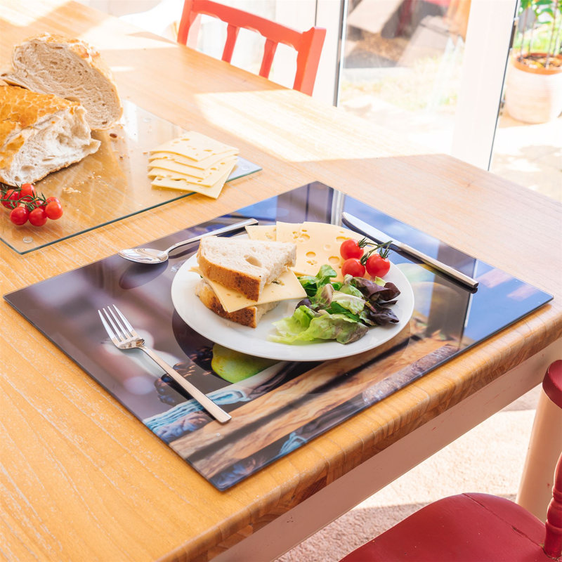 Glass Rectangle Placemat