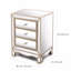 Armoire d'extraction 3 tiroirs Champagne