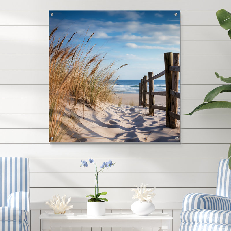 Tranquility Path To Dune Beach III, H 16 po x l 16 po