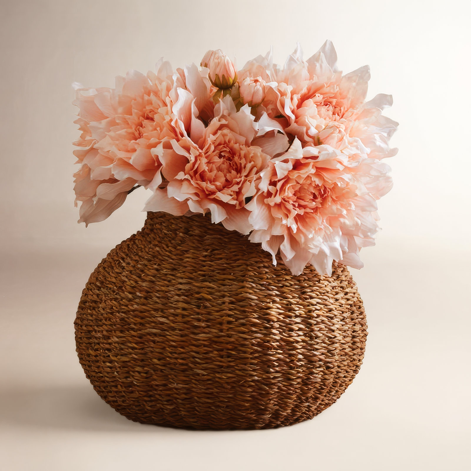 Dahlia Stem 21.5", Pink
