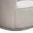 Raven Chair In Light Cream Fabric W/ Brushed Silver Accent Trim-48556091-48556092